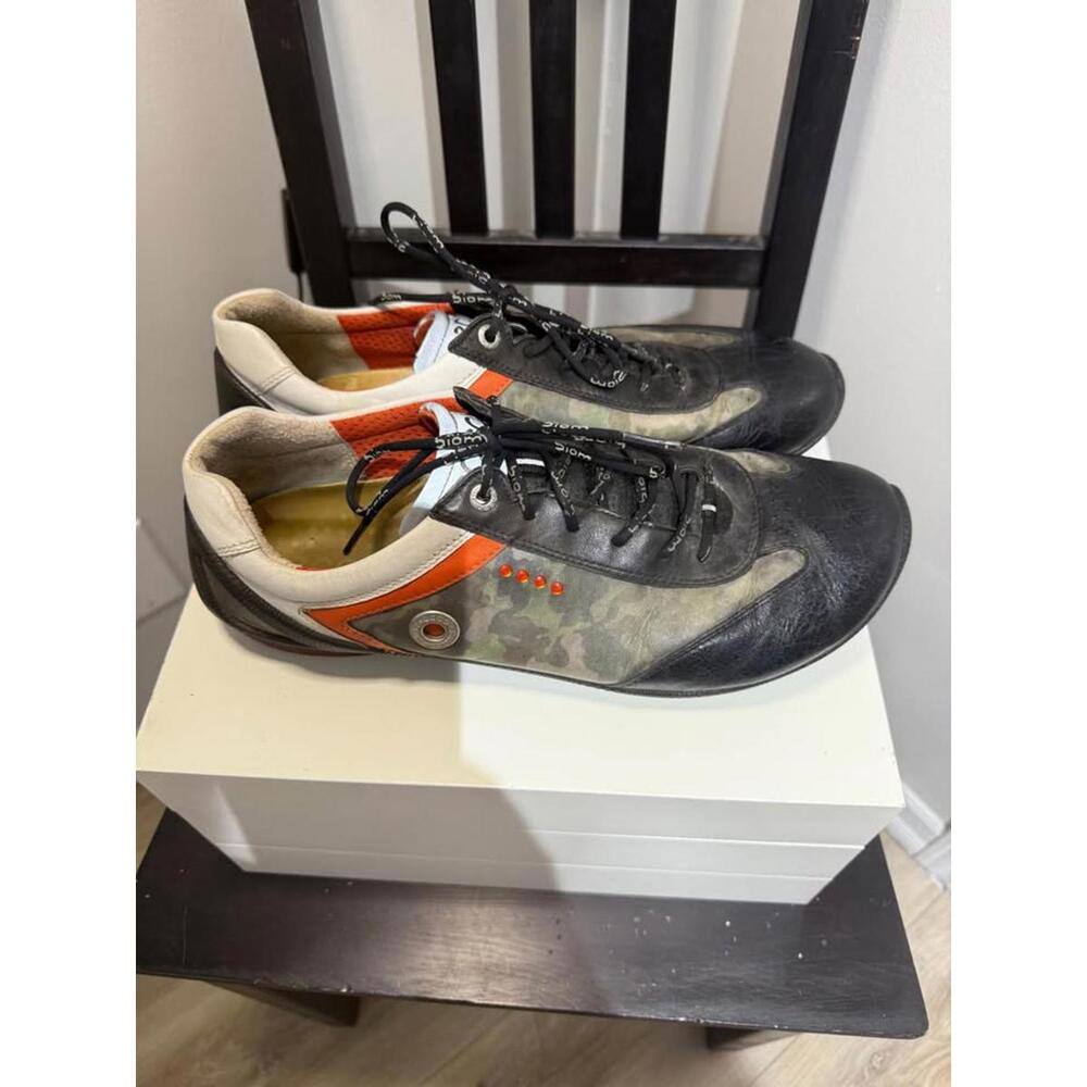 ECCO Biom Natural Motion Spikeless Golf Shoes Men's‎ Size 43 Camo